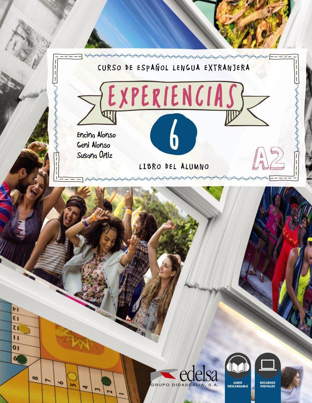 EXPERIENCIAS Libro del alumno 6 (A2) + audio descargable