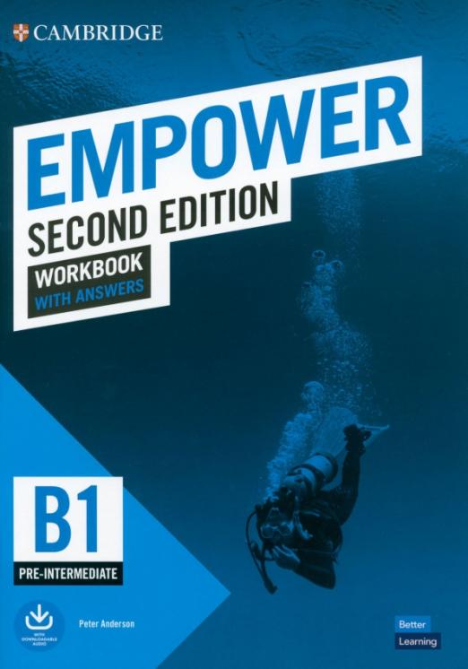 EMPOWER Second Edition Pre-Intermediate Workbook + Answers + Audio Download