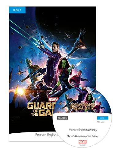 MARVEL GUARDIANS OF THE GALAXY (PEARSON ENGLISH READERS, LEVEL 4)  Book + Audio CD