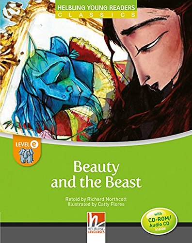 BEAUTY AND THE BEAST (HELBLING YOUNG READERS, LEVEL E) Book + CD-ROM/Audio CD