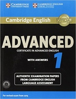 CAMBRIDGE ENGLISH ADVANCED TEST 1 (2015)