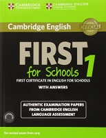 CAMBRIDGE ENGLISH FIRST FOR SCHOOLS TEST 1 (2015)