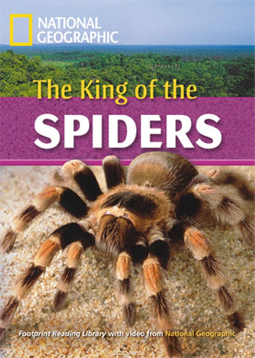KING OF THE SPIDERS,THE (FOOTPRINT READING LIBRARY C1,HEADWORDS 2600) Book+MultiROM