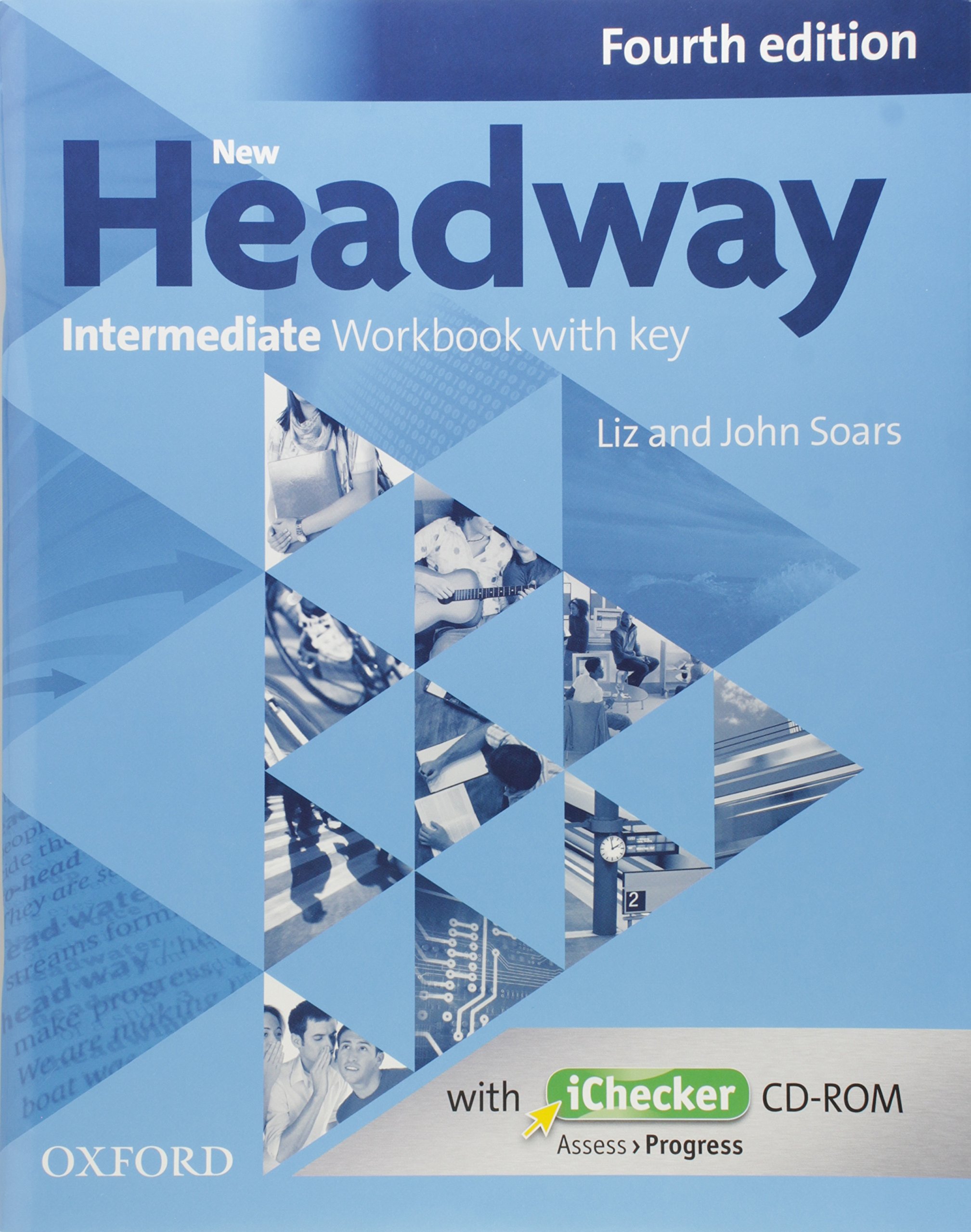 NEW HEADWAY INTERMEDIATE 4th ED Workbook with Key + iChecker