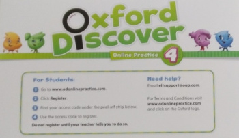 OXFORD DISCOVER 4 ONL PRAC