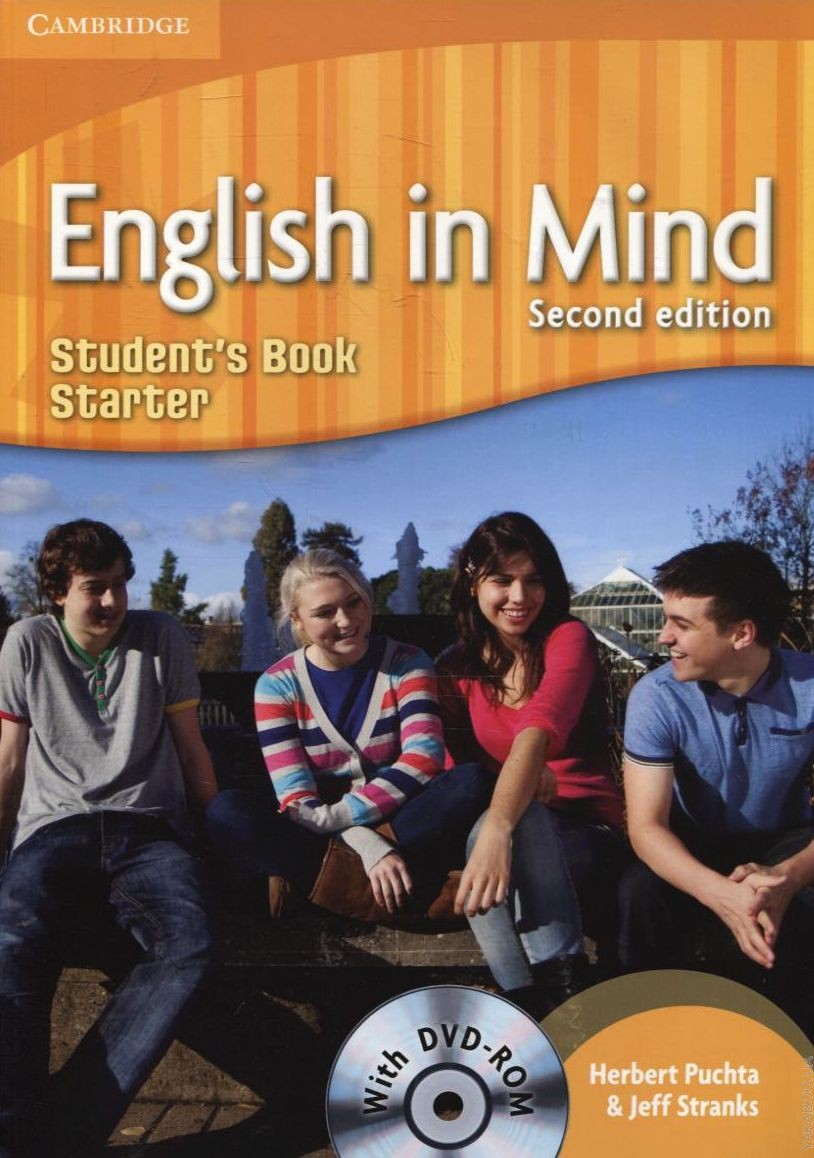 ENGLISH IN MIND Starter 2nd ED Student's Book + DVD-ROM