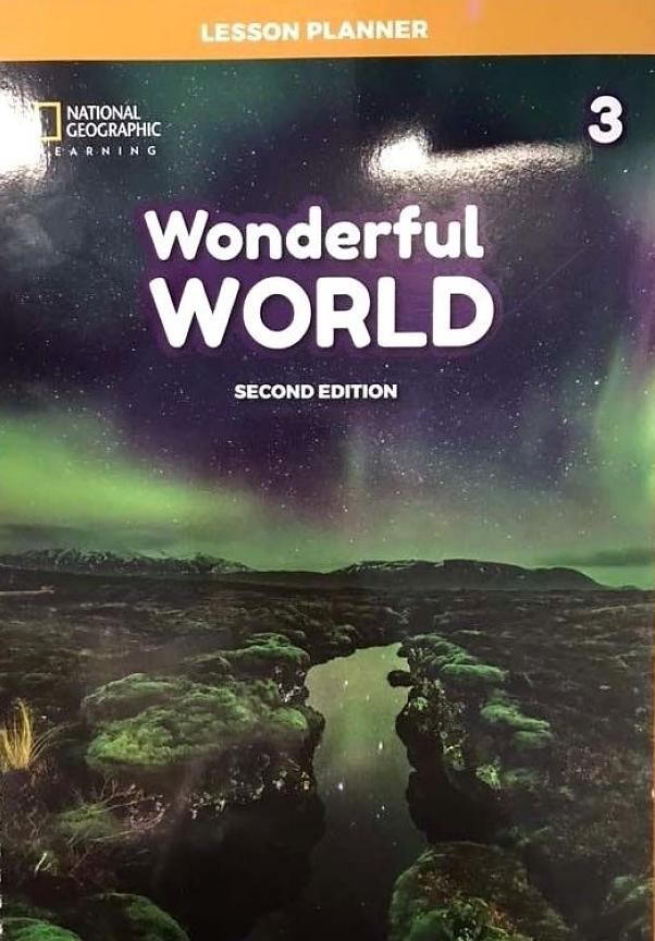 WONDERFUL WORLD 2nd ED 3 Lesson Planner + Class Audio CD + DVD +TRCD
