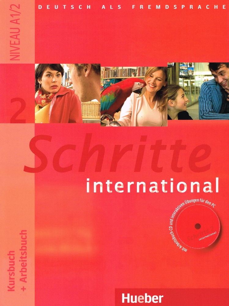SCHRITTE INTERNATIONAL 2 Kursbuch+Arbeitsbuch+AudioCD zum Arbeitsbuch