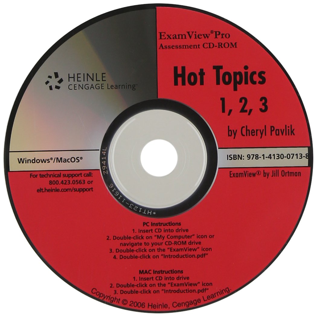 HOT TOPICS 1/2/3 ExamView CD-ROM (x1)