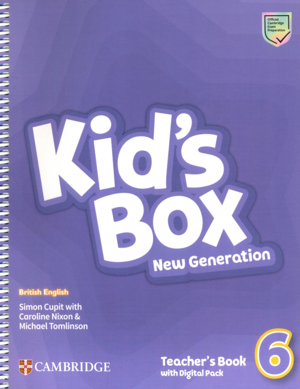 KID'S BOX NEW GENERATION 6 Teacher's Book with Digital Pack