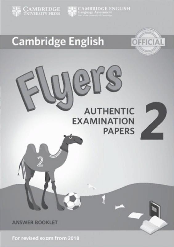 NEW CAMBRIDGE ENGLISH YOUNG LEARNERS PRACTICE TESTS FLYERS 2 Answer Booklet