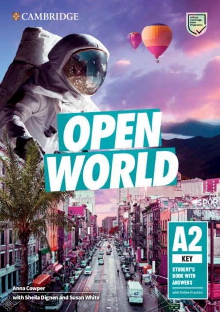 OPEN WORLD KEY Student's Book with Answers + Online Practice