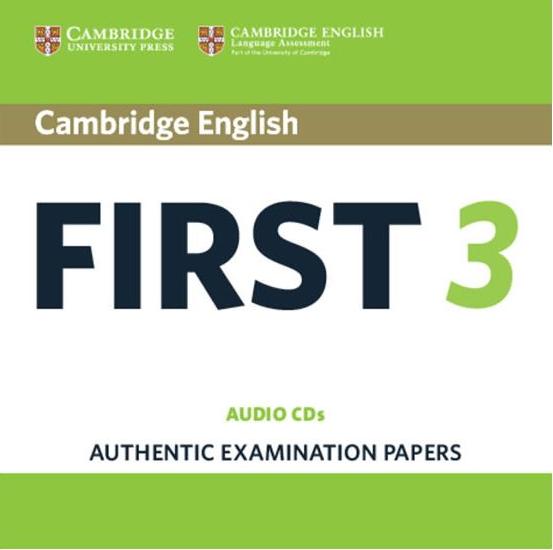Cambridge English First 3 AudioCDs x2