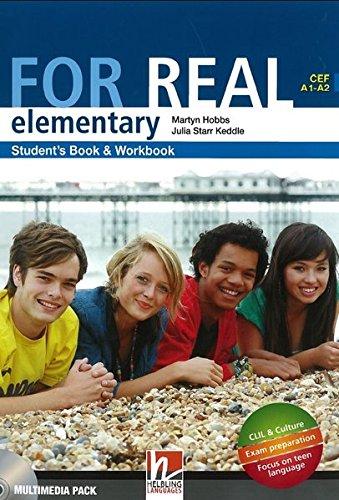 FOR REAL ELEMENTARY Student's Book + Workbook + CD-ROM + Links + Links Audio CD