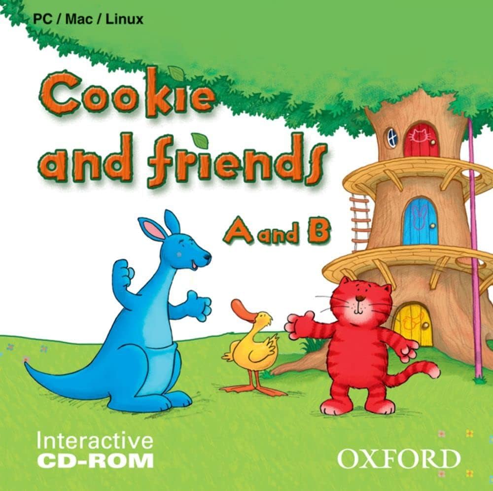  COOKIE AND FRIENDS A and B Interactive CD-ROM