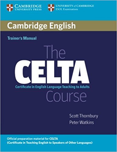 CELTA COURSE Trainer's Manual