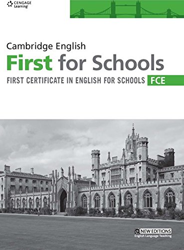 CAMBRIDGE FIRST FOR SCHOOLS Practice Tests Student's Book