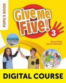 GIVE ME FIVE! 3 Digital Student's Book  with Navio App and Online Workbook Online Code