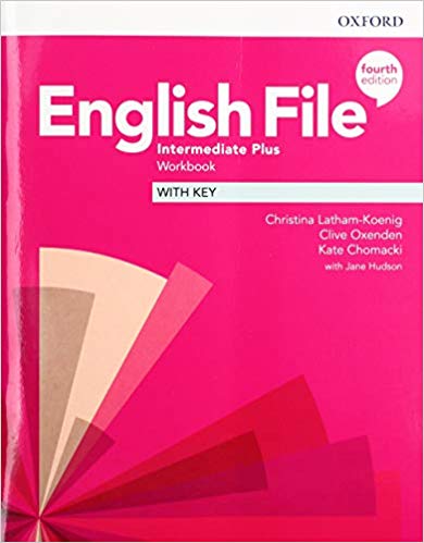 ENGLISH FILE INTERMEDIATE PLUS 4th ED Workbook with Key