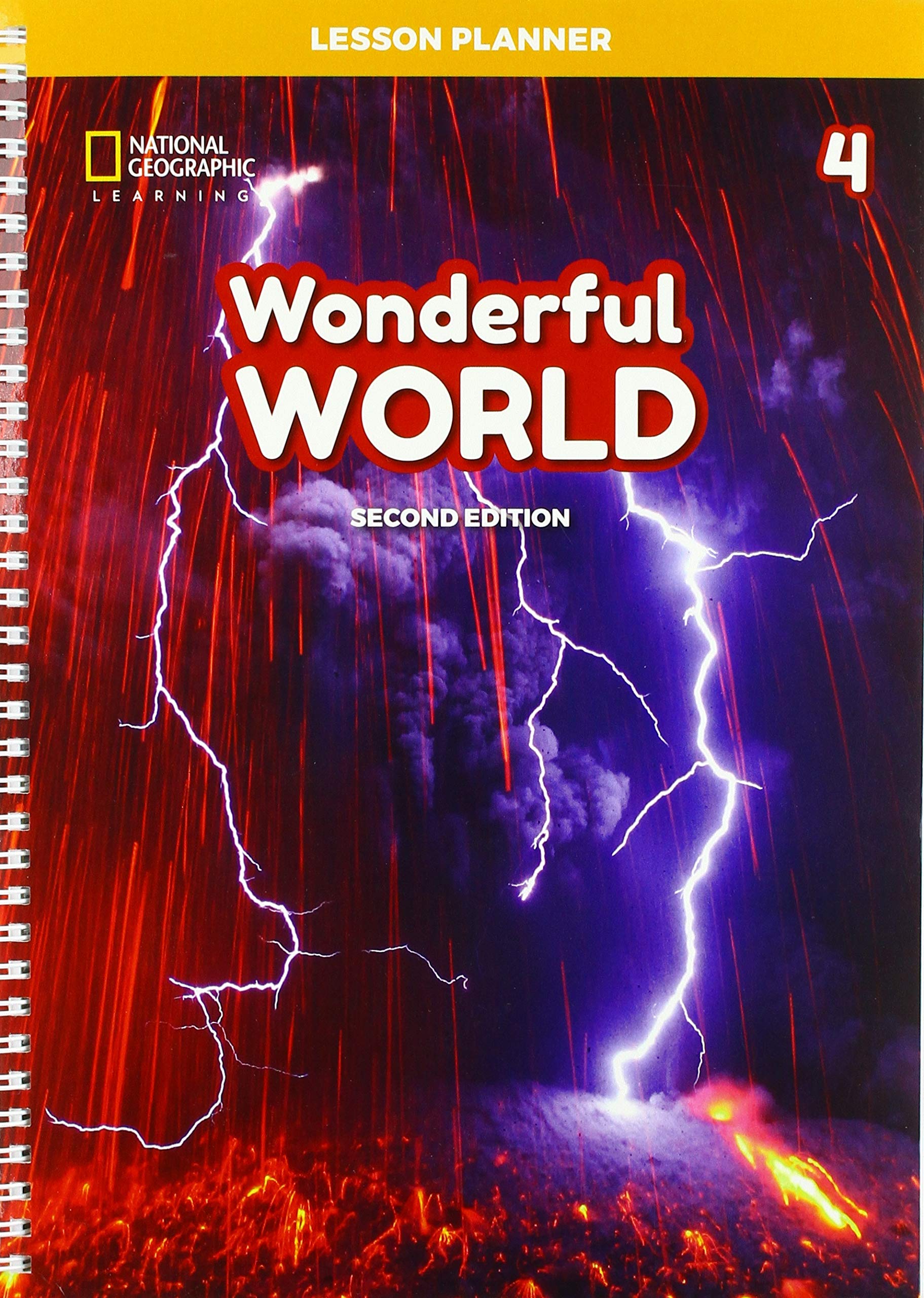 WONDERFUL WORLD 2nd ED 4 Lesson Planner + Class Audio CD + DVD +TRCD