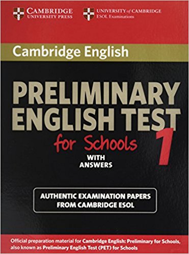 Cambridge PET for Schools 1  Student's Book with answers