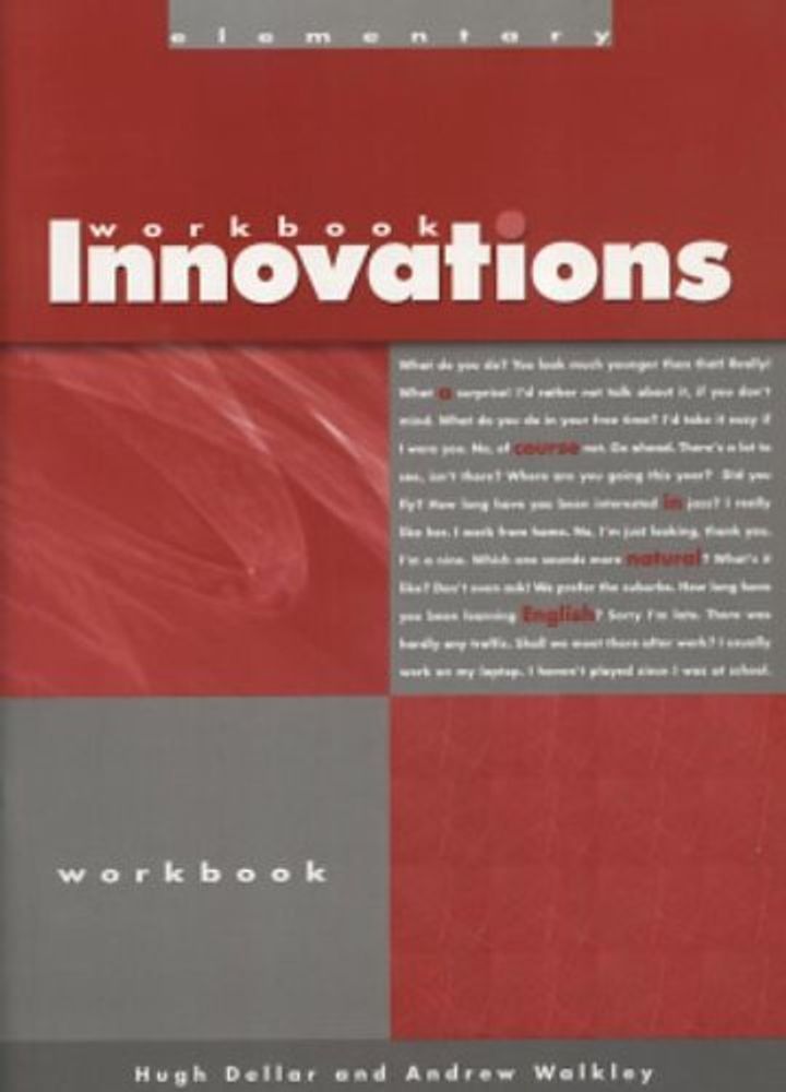 INNOVATIONS ELEMENTARY  Workbook with Key