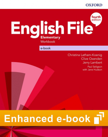 ENGLISH FILE ELEMENTARY 4th ED E-Book Workbook