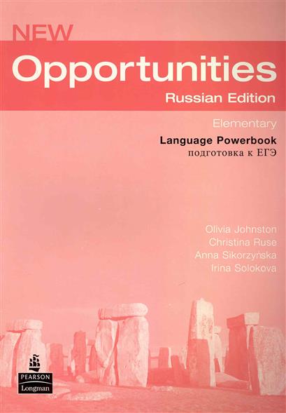 NEW OPPORTUNITIES ELEMENTARY Language Powerbook