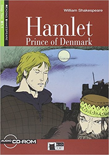HAMLET PRINCE OF DENMARK (READING & TRAINING STEP2, B1.1)Book+AudioCD+CD-ROM