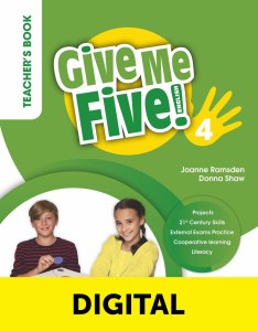 GIVE ME FIVE! 4 Digital Teacher's Book + Navio App