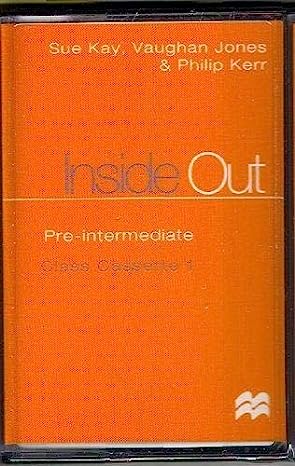 INSIDE OUT PRE-INTERMEDIATE Class Cassette x2