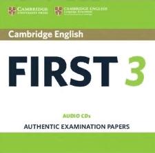 Cambridge English First for Schools 3 Audio CDs x2 