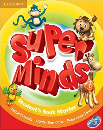 SUPER MINDS Starter Student's Book + DVD-ROM