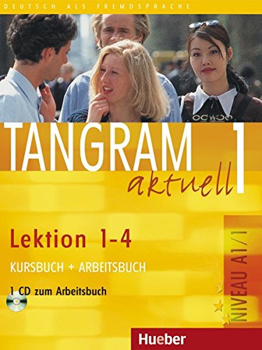 TANGRAM AKTUELL 1 Lektion 1-4 Kursbuch+Arbeitsbuch+AudioCD zum Arbeitsbuch