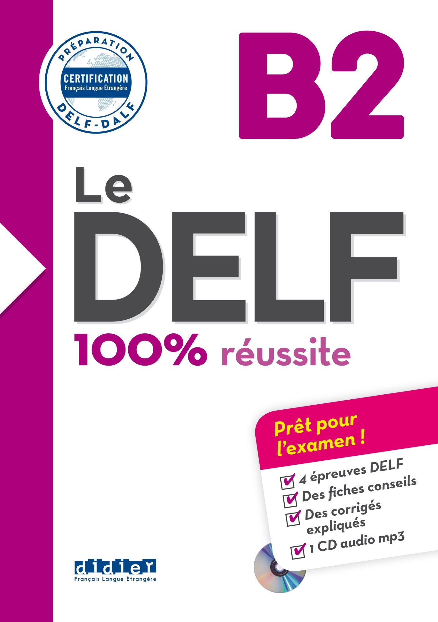 Nouveau DELF B2 Livre + CD