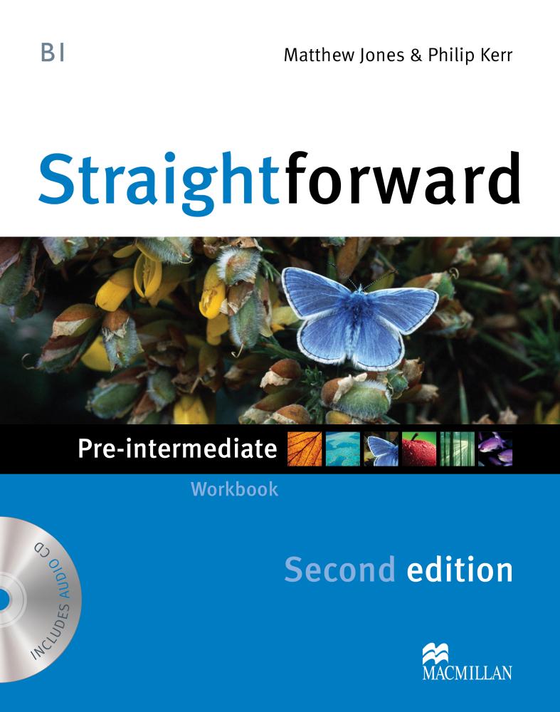 STRAIGHTFORWARD 2nd ED Pre-Intermediate Workbook without Key + Audio CD