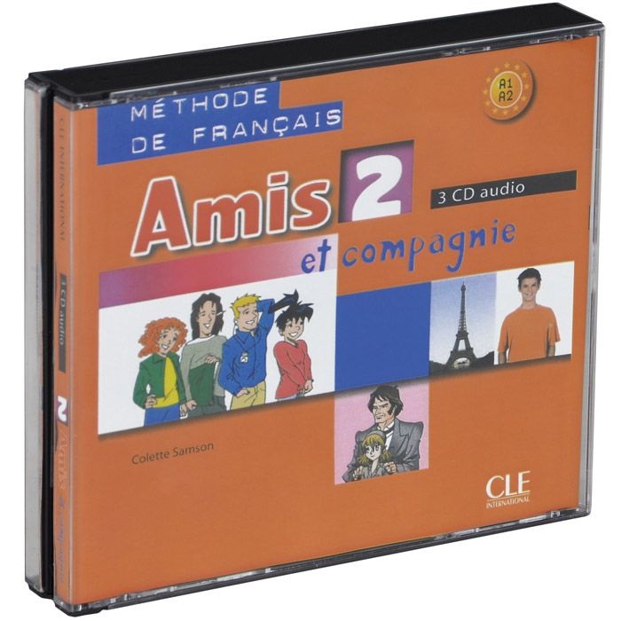 AMIS ET COMPAGNIE 2 3 CD Audio collectif