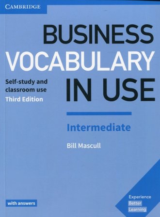 BUSINESS VOCABULARY IN USE INTERMEDIATE 3rd ED Book with Answers 