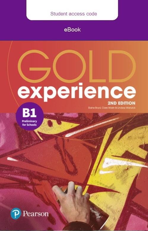 GOLD EXPERIENCE 2ND EDITION B1 eReader (digital Student's Book)