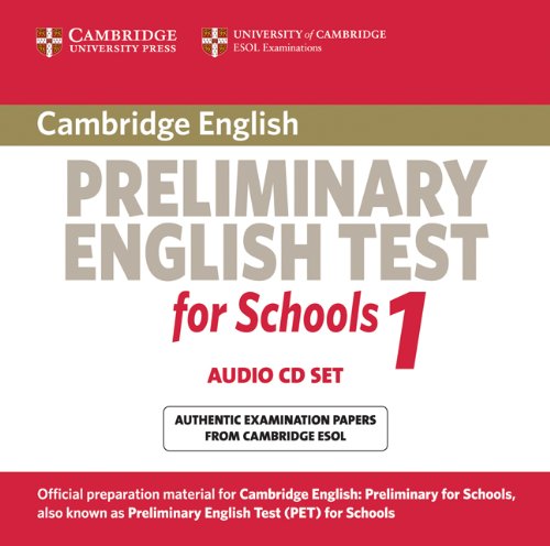 Cambridge PET for Schools 1  AudioCDs (2) лицензионные
