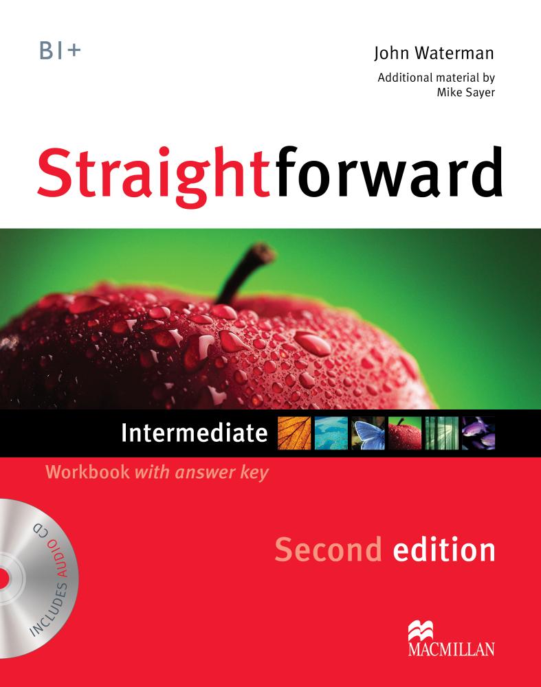 STRAIGHTFORWARD 2nd ED Intermediate Workbook with Key + Audio CD