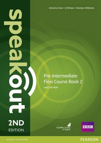 SPEAKOUT 2nd ED PRE-INTERMEDIATE Flexi Course Book 2 with DVD-ROM
