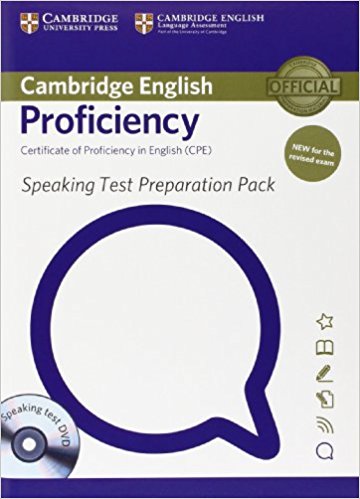 SPEAKING TEST PREPARATION PACK FOR CAMBRIDGE ENGLISH PROFICIENCY Book + DVD