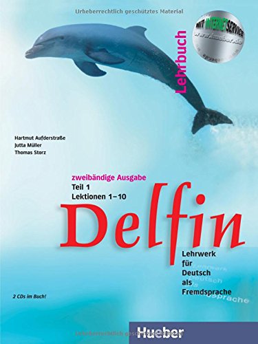 DELFIN Zweibandige Ausgabe Lehrbuch + Audio-CDs Teil 1