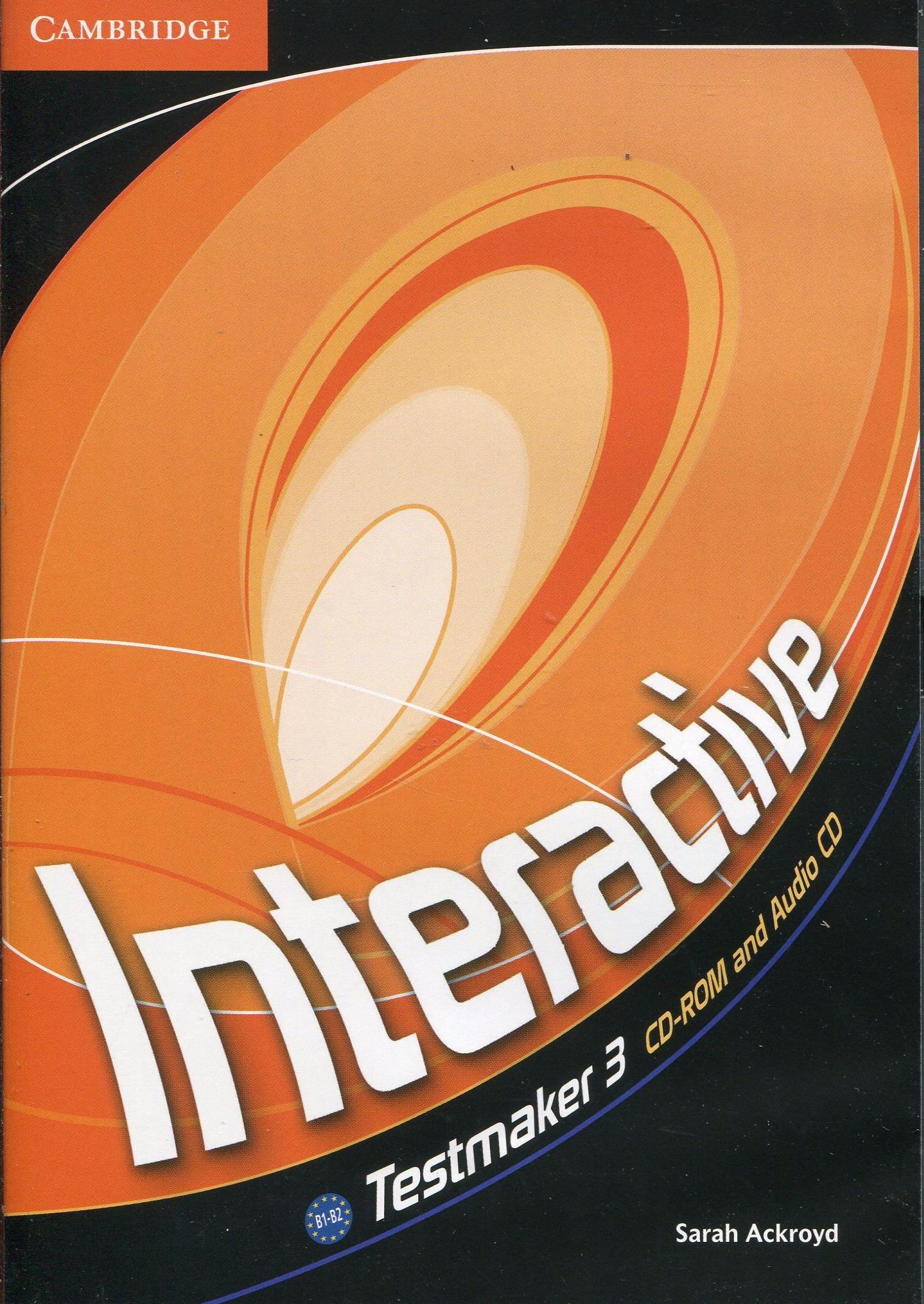INTERACTIVE 3 Testmaker CD-ROM and Audio CD