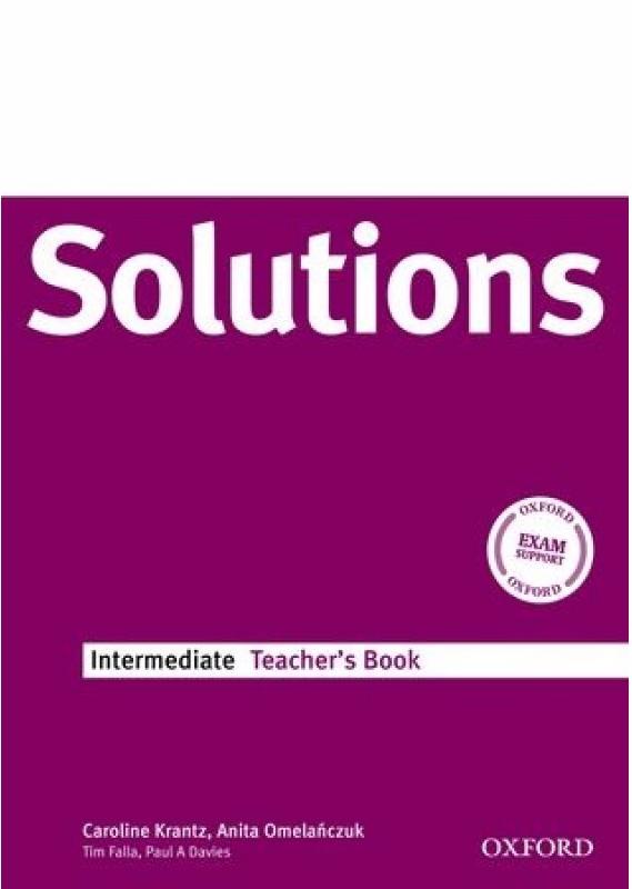 SOLUTIONS INTERMEDIATE Teacher's Book