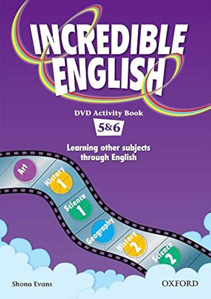INCREDIBLE ENGLISH 5&6 DVD Activity Book