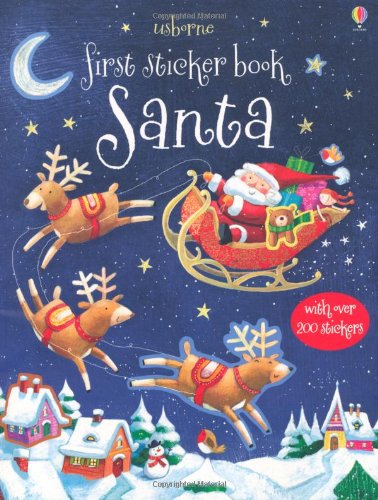 AB Christmas First Sticker Book Santa