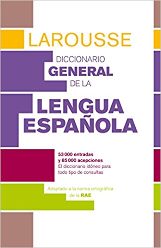 DICCIONARIO GENERAL DE LA LENGUA ESPANOLA 