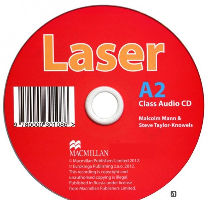 LASER 3ED A2 Class Audio CD
